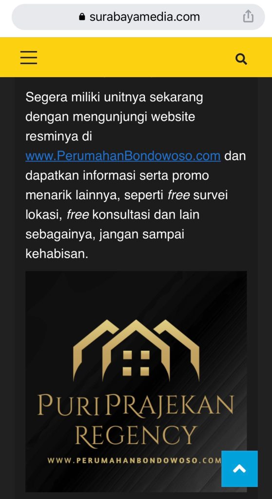 Perumahan Bondowoso Murah